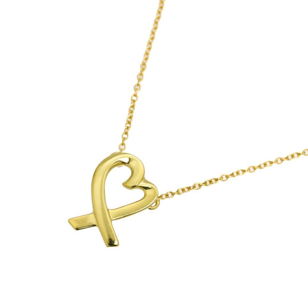 TIFFANY & CO. 18k Gold Heart Necklace